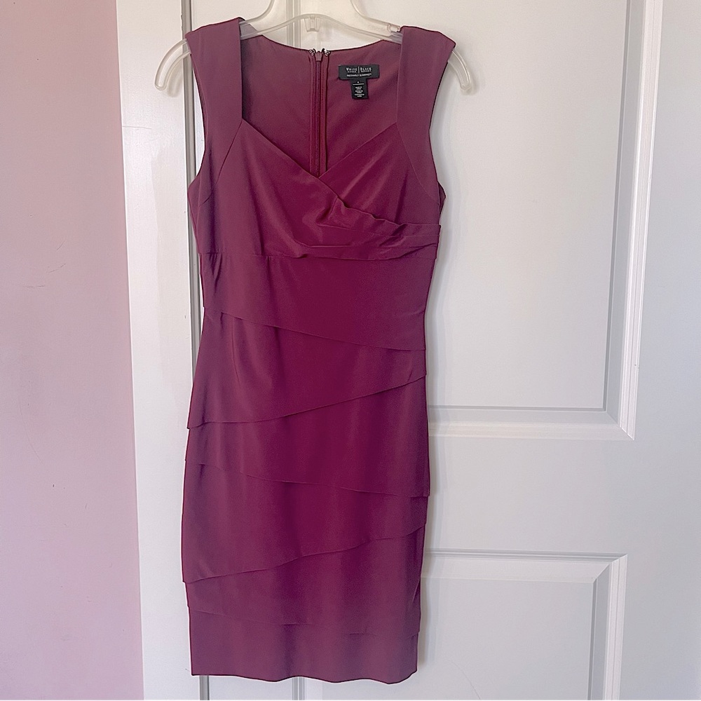 White House Black Market Magenta Pink Bandage Bodycon Dress, Women’s Size 4